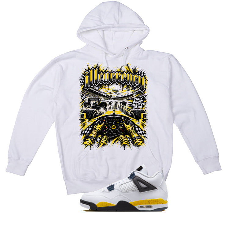 Air Jordan 4 Tour Yellow Matching T-Shirt illcurrency Racing product image 3