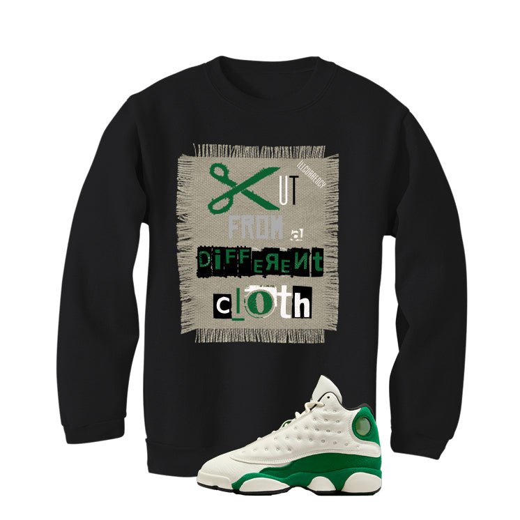 Air Jordan 13 GS Pine Green Black T-Shirt (Cut from a product image 4