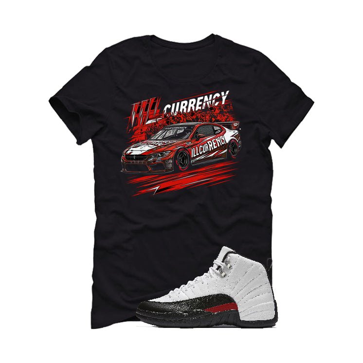 Air Jordan 12 “Red Taxi” | illcurrency Black T-Shirt product image 2