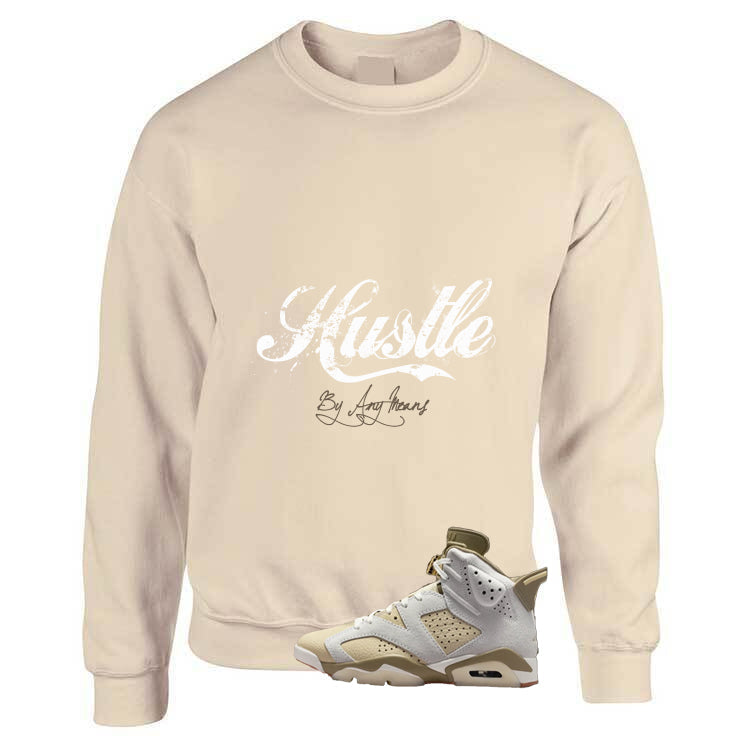 Air Jordan 6 Sail/Neutral Olive Matching T-Shirt product image 3