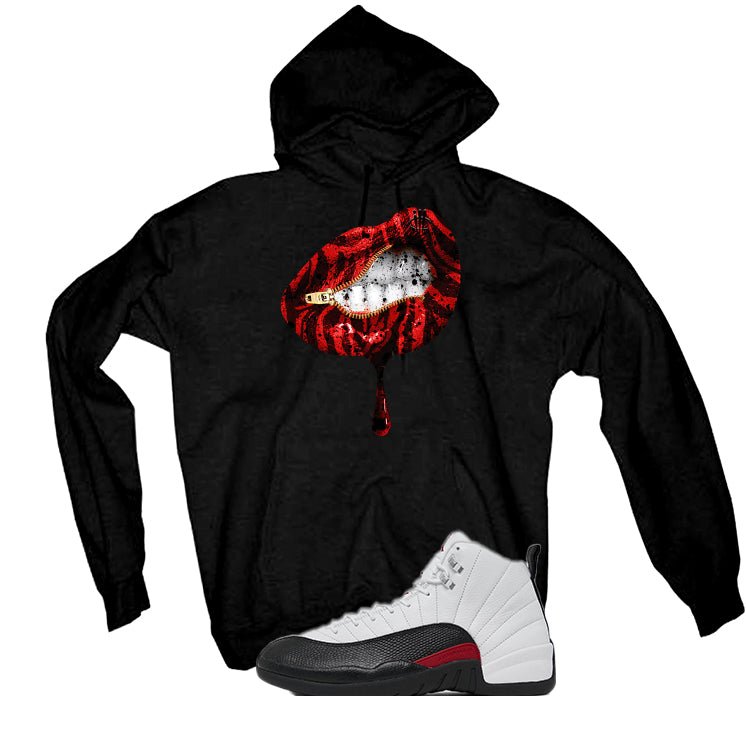 Air Jordan 12 “Red Taxi” | illcurrency Black T-Shirt (LIPS product image 3