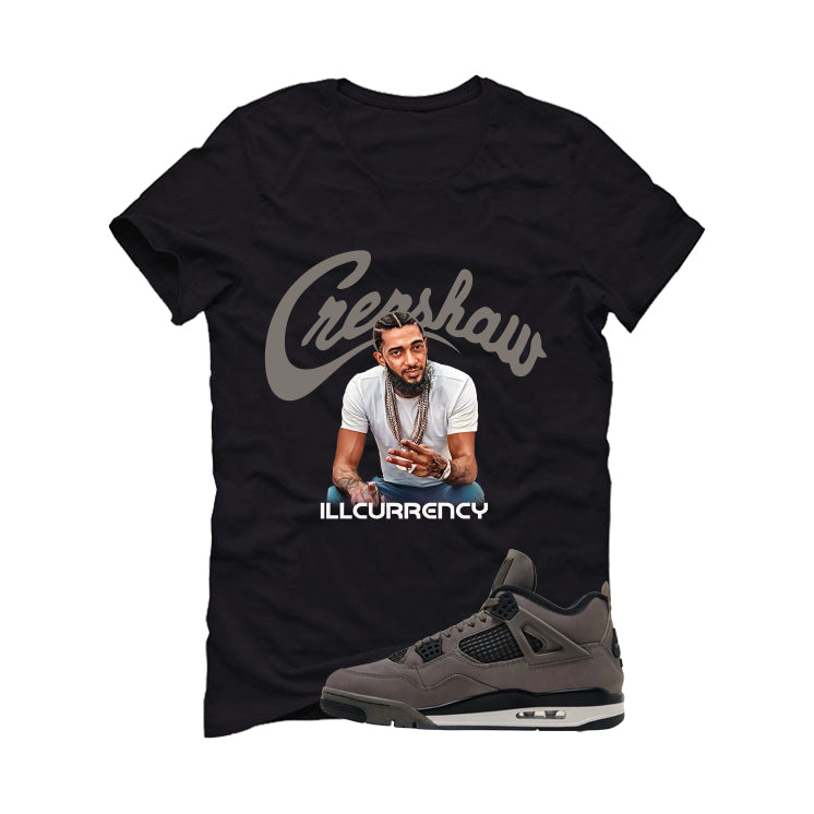 Air Jordan 4 Cave Stone Black T-Shirt (Crenshaw) product image 2
