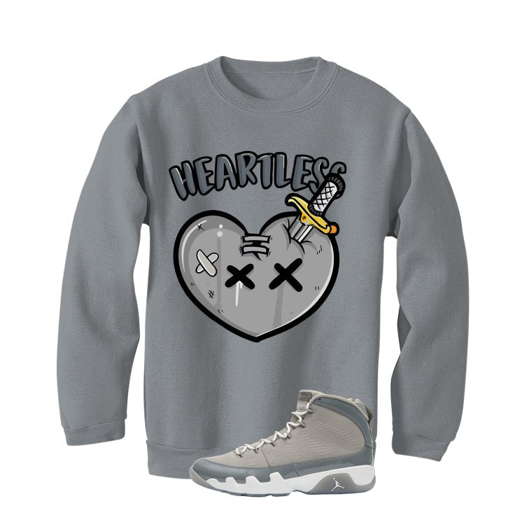 Air Jordan 9 Cool Grey T-Shirt (Heartless)| illcurrency product image 4