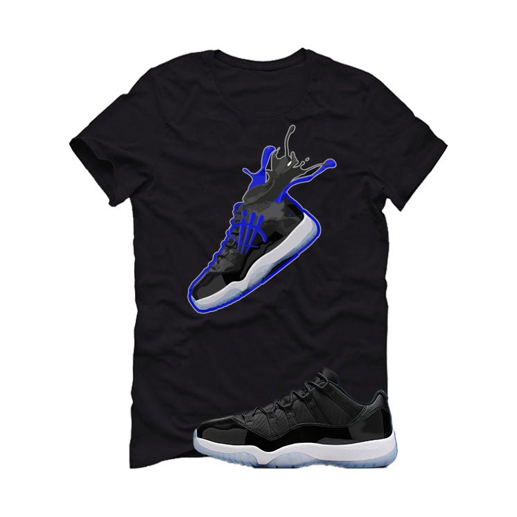 Air Jordan 11 Low “Space Jam” | illcurrency Black T-Shirt product image 2
