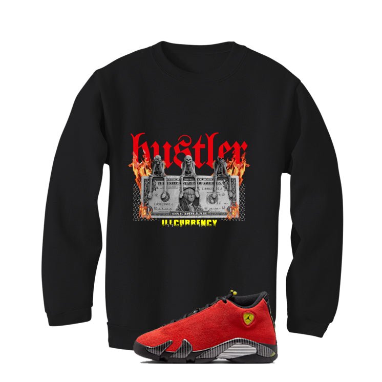 Air Jordan 14 Ferrari Black T-Shirt (See No Evil Hustler) product image 4