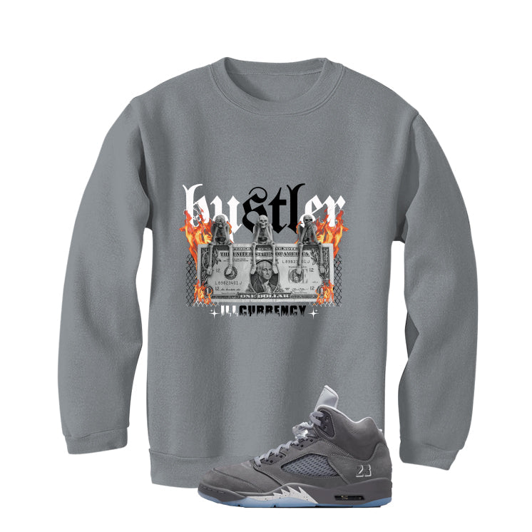Air Jordan 5 Wolf Grey Matching T-Shirt, Sweatshirts & product image 3