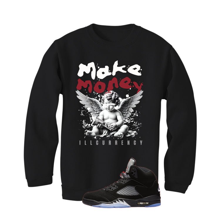 Air Jordan 5 Black Metallic Reimagined T-Shirt (Make product image 4