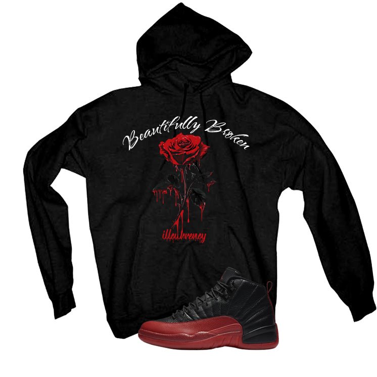 Air Jordan 12 Flu Game 2025 Black T-Shirt (Beautifully product image 3