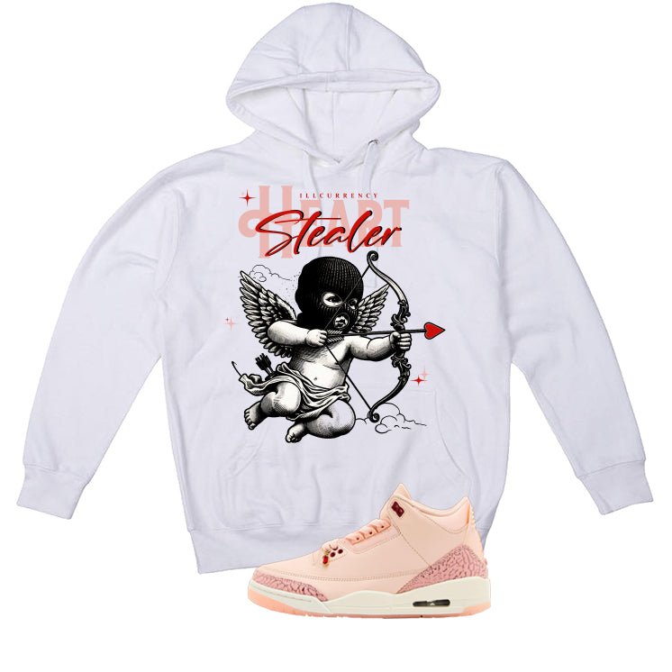 Air Jordan 3 Valentine’s Day White T-Shirt (Heart Stealer) product image 3