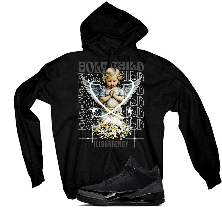 Air Jordan 3 Black Cat T-Shirt (Holy Child)| illcurrency product image 3
