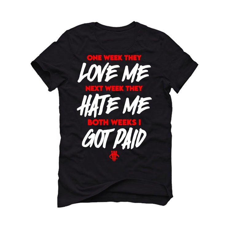 Air Jordan 14 Black Toe T-Shirt (Paid)| illcurrency product image 2