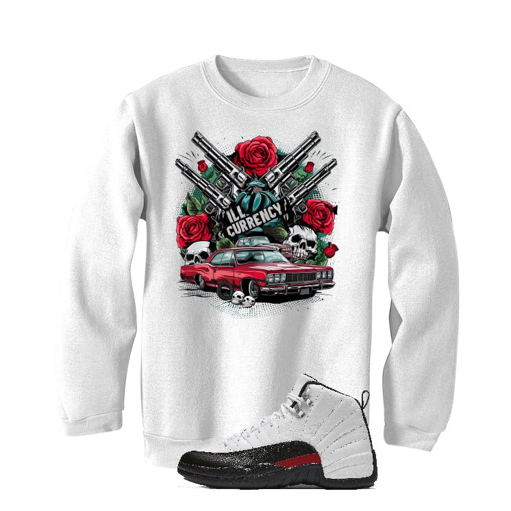 Air Jordan 12 “Red Taxi” | illcurrency White T-Shirt product image 4