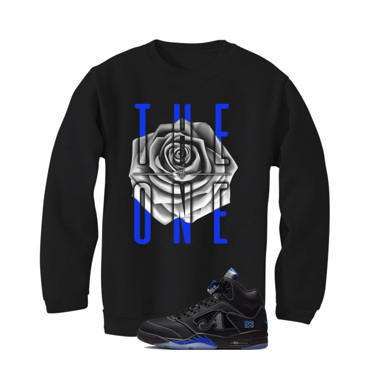 Awake NY x Air Jordan 5 Racer Blue Black T-Shirt (The One) product image 4