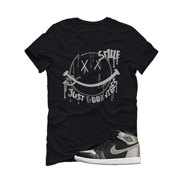Air Jordan 1 High OG WMNS Satin Shadow Black T-Shirt product image 2