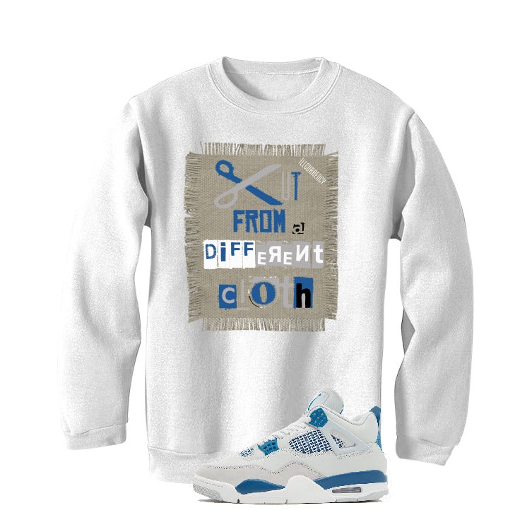 Air Jordan 4 “Military Blue” | illcurrency White T-Shirt product image 4
