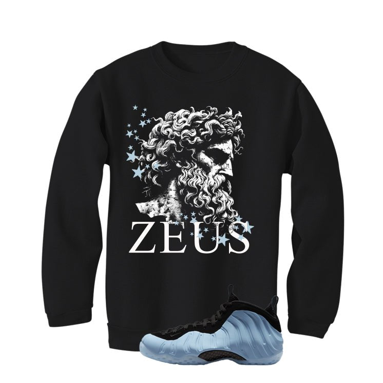 Nike Air Foamposite One Psychic Blue Black T-Shirt (Zeus) product image 4