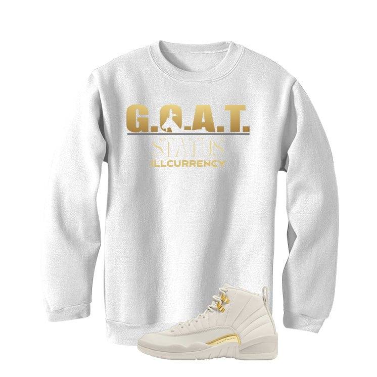 Air Jordan 12 WMNS Phantom White T-Shirt (GOAT STATUS) product image 4
