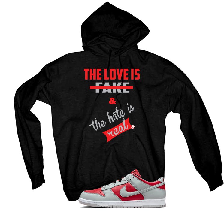 Nike Dunk Low Ultraman | illcurrency Black T-Shirt (Love is product image 3