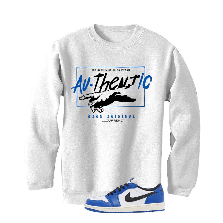 Air Jordan 1 Low OG Game Royal White T-Shirt (Authentic) product image 4