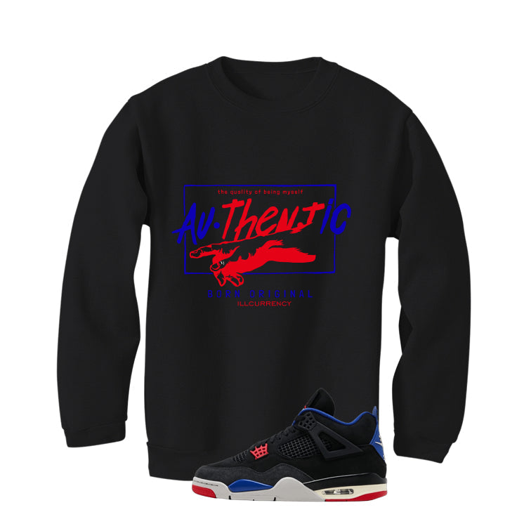 Air Jordan 4 Rare Black T-Shirt (Authentic)| illcurrency product image 4