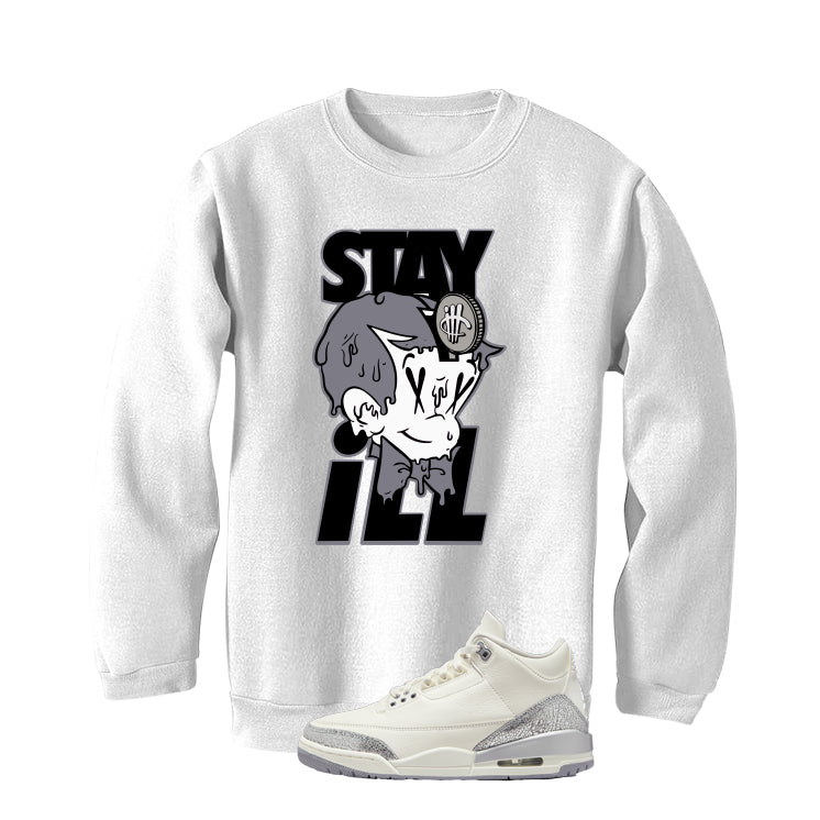 Air Jordan 3 WMNS Sail White T-Shirt (ILL RICHIE) product image 4