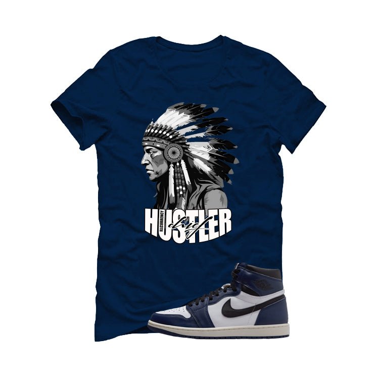 Air Jordan 1 High OG Midnight Navy Blue T-Shirt (Chief product image 2