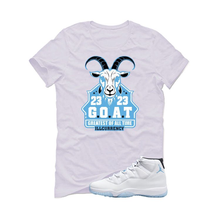 Air Jordan 11 Legend Blue White T-Shirt (GOAT 23) product image 2