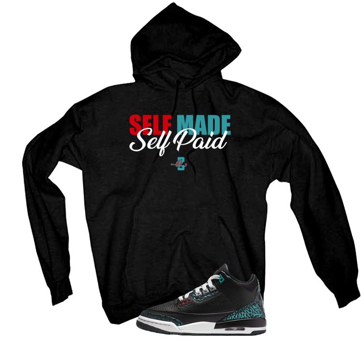 Air Jordan 3 GS Moto Black T-Shirt (Self Made Paid) product image 3