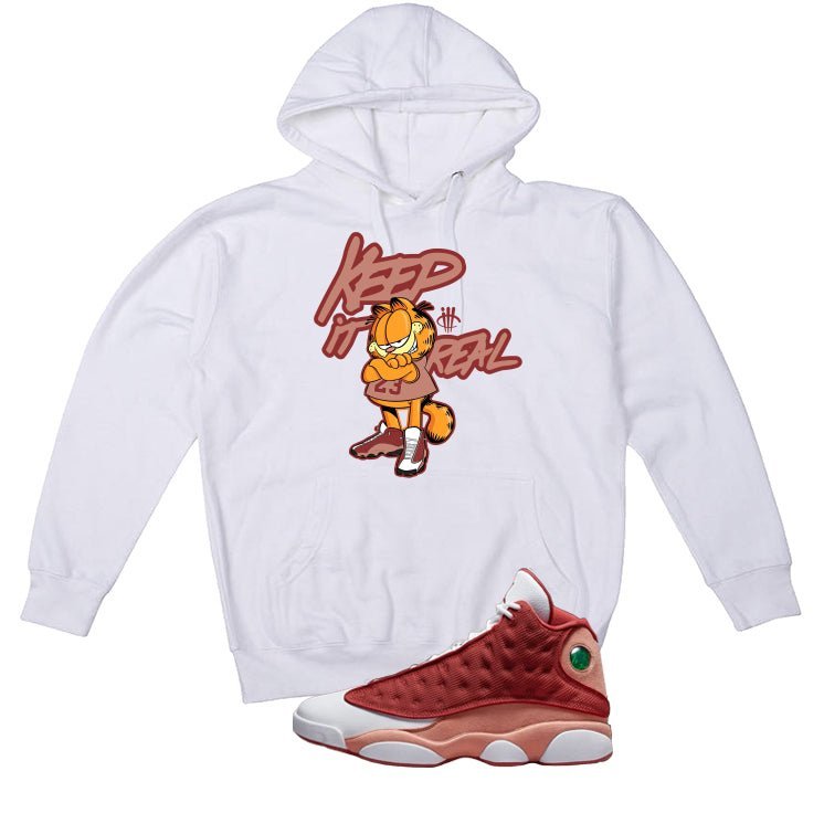 Air Jordan 13 Dune Red White T-Shirt (keeping it real) product image 2