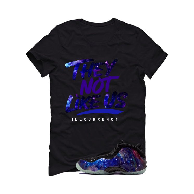 Nike Air Foamposite One Galaxy Black T-Shirt (They not like product image 2