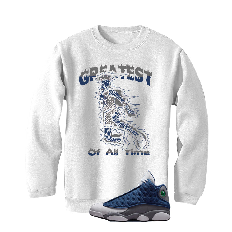 Air Jordan 13 Flint White T-Shirt (Greatest of all time) product image 4