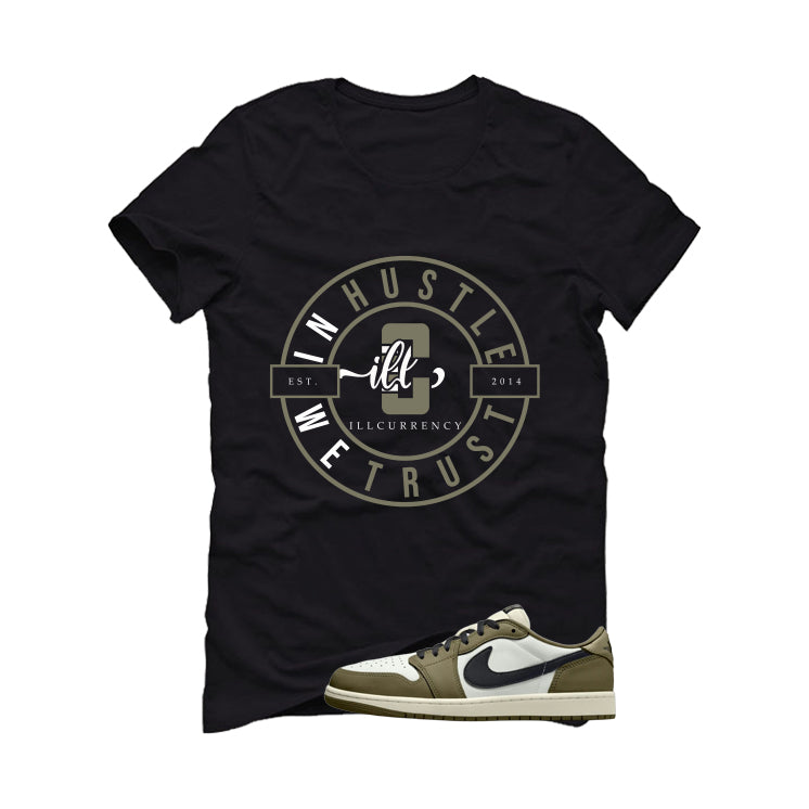 Air Jordan 1 Low OG Medium Olive Matching T-Shirt product image 2