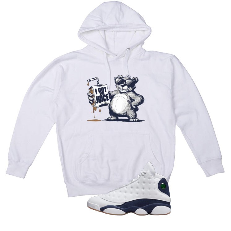 Air Jordan 13 Midnight Navy White T-Shirt (I got the product image 3