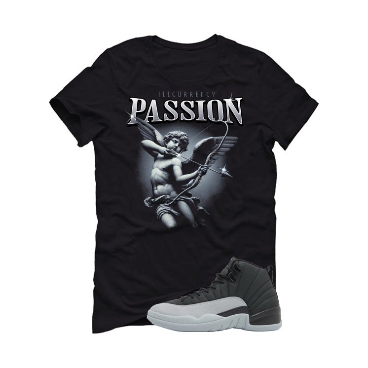 Air Jordan 12 Black/Wolf Grey Black T-Shirt (Passion) product image 2
