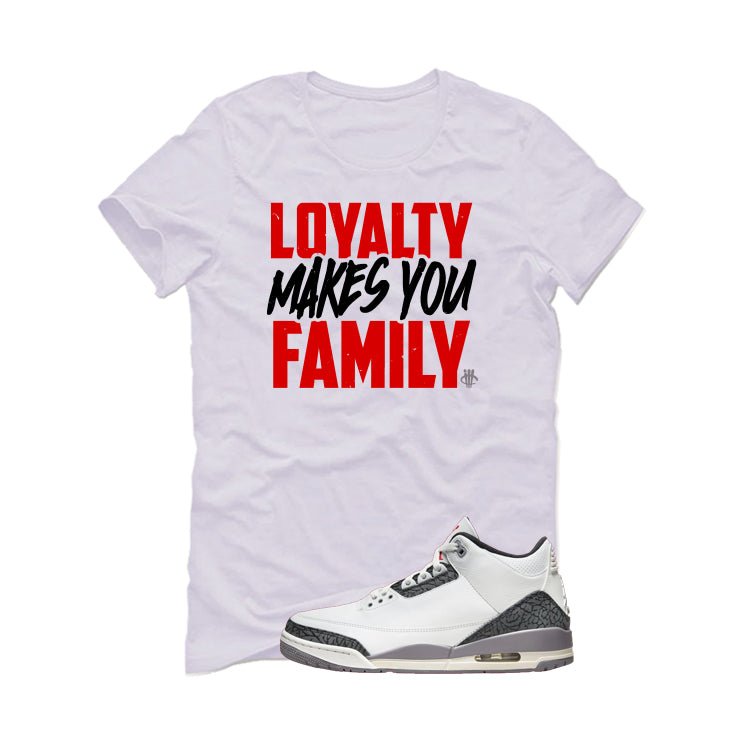 Air Jordan 3 Cement Grey White T-Shirt (Loyalty) product image 2