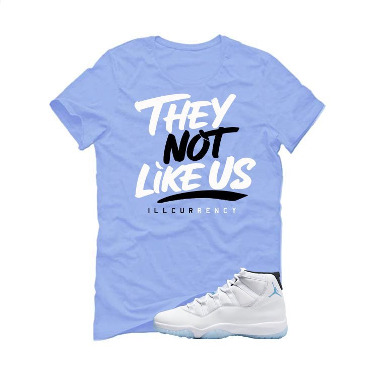 Air Jordan 11 Legend Blue Carolina T-Shirt (They not like product image 2