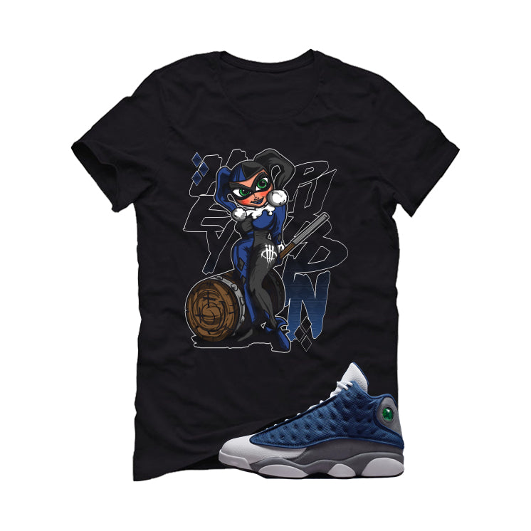 Air Jordan 13 Flint Black T-Shirt (Hey Puddin!!) product image 2