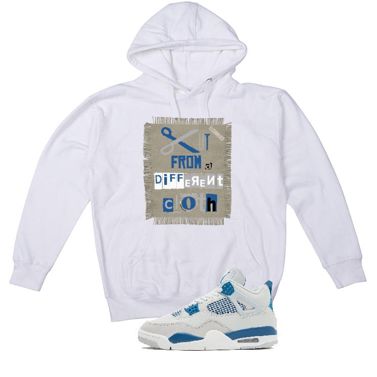 Air Jordan 4 “Military Blue” | illcurrency White T-Shirt product image 3