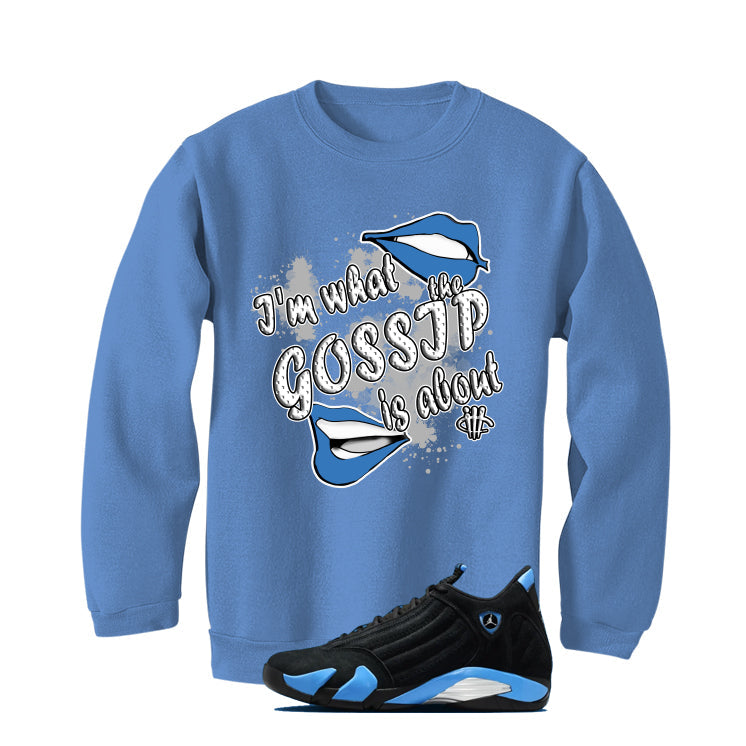 Air Jordan 14 University Blue Matching T-Shirt, Sweatshirts product image 4