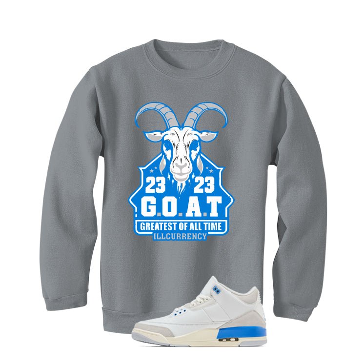 Air Jordan 3 Lucky Shorts Grey T-Shirt (GOAT 23) product image 4