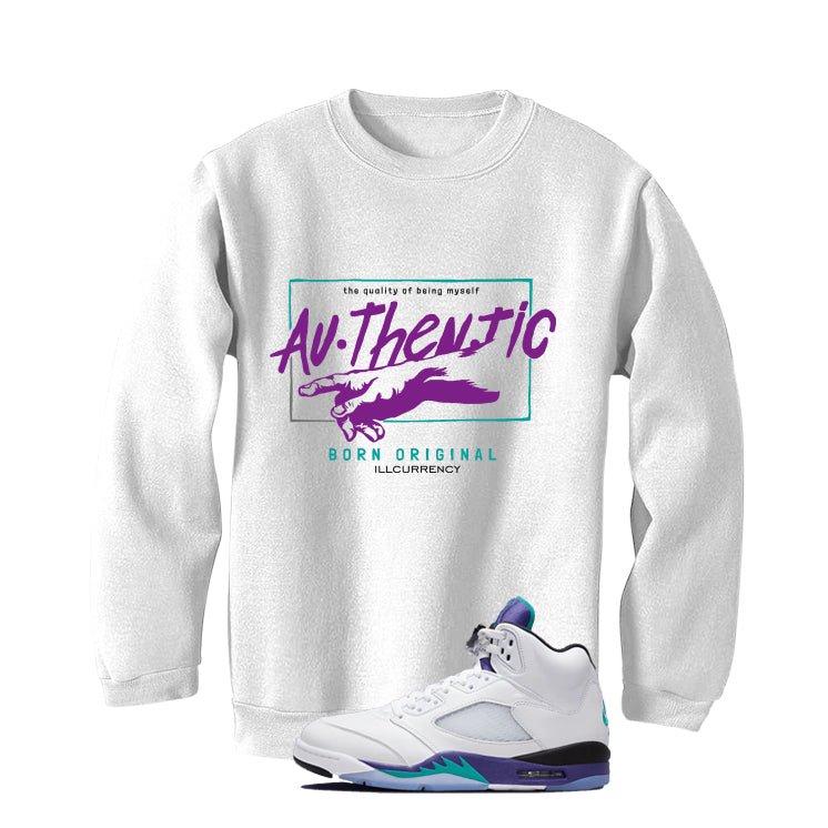 Air Jordan 5 OG Grape White T-Shirt (Authentic)| illcurrency product image 4