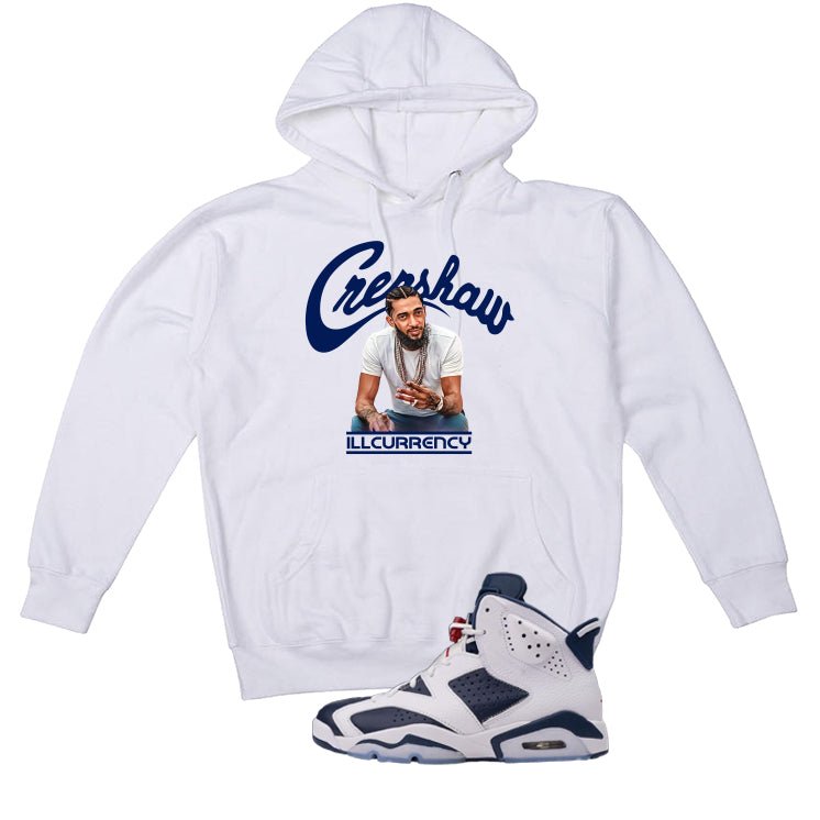Air Jordan 6 Olympic White T-Shirt (Crenshaw)| illcurrency product image 3