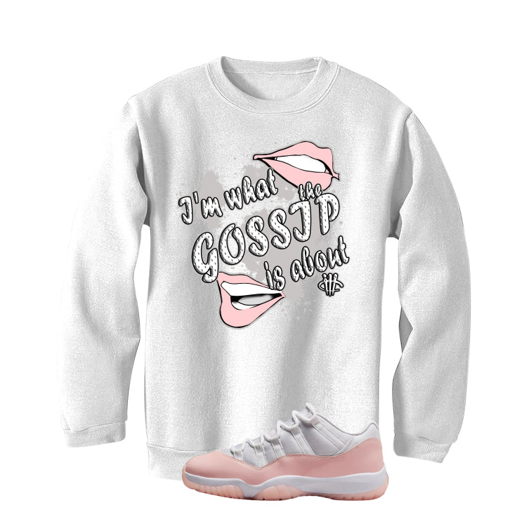 Air Jordan 11 Low WMNS Legend Pink White T-Shirt (Gossip) product image 4