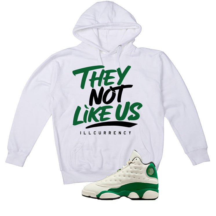 Air Jordan 13 GS Pine Green White T-Shirt (They not like product image 3
