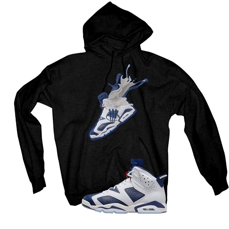 Air Jordan 6 Olympic Black T-Shirt (SPLASH 6)| illcurrency product image 3