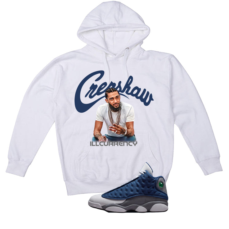 Air Jordan 13 Flint White T-Shirt (Crenshaw)| illcurrency product image 3