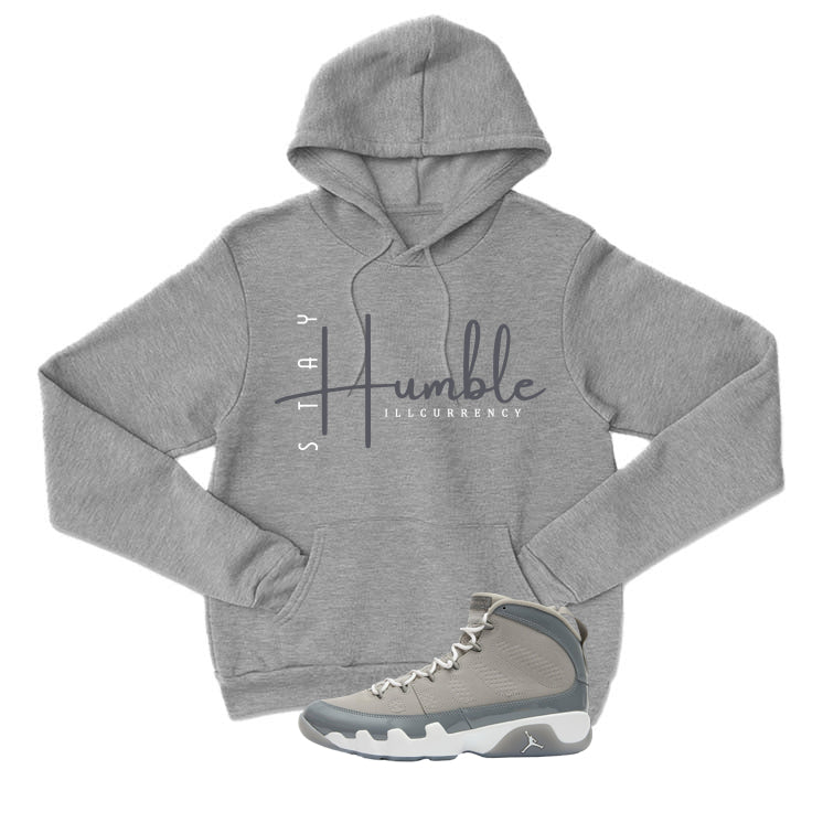 Air Jordan 9 Cool Grey T-Shirt (Stay Humble)| illcurrency product image 3