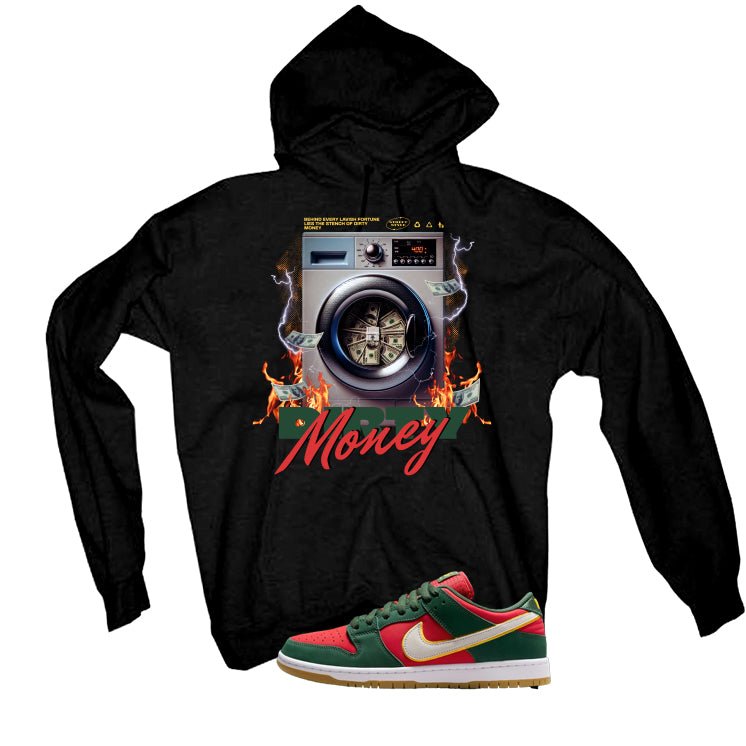 Nike SB Dunk Low PRM Seattle Supersonics Black T-Shirt product image 3