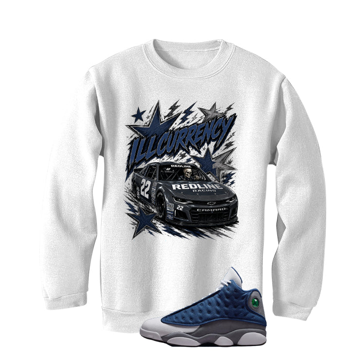 Air Jordan 13 Flint White T-Shirt (illcurrency Racing)| product image 4