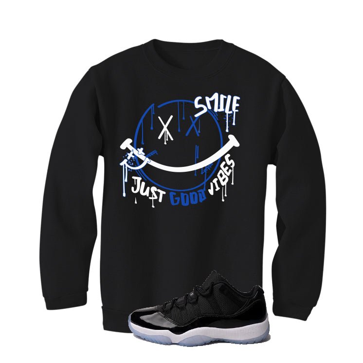 Air Jordan 11 Low Space Jam Black T-Shirt (Smile) product image 4